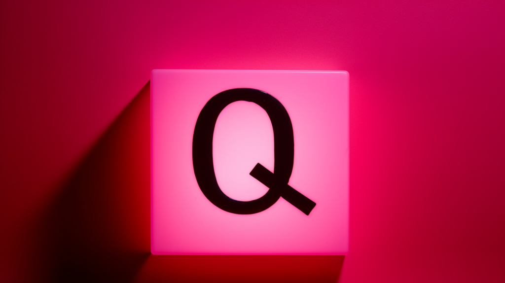 "Q" tile