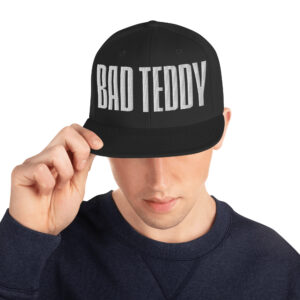 Bad Teddy Name Snapback White